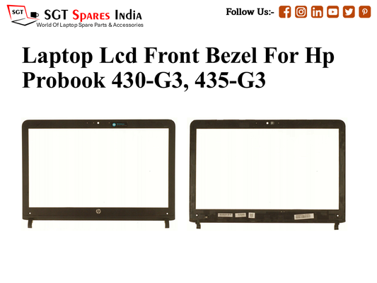 Laptop Lcd Front Bezel For Hp Probook 430-G3, 435-G3