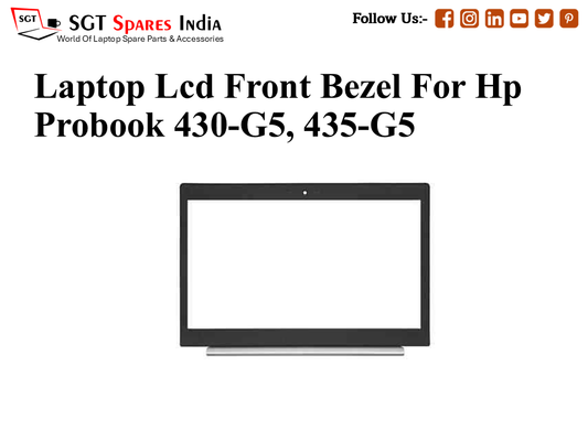 Laptop Lcd Front Bezel For Hp Probook 430-G5, 435-G5