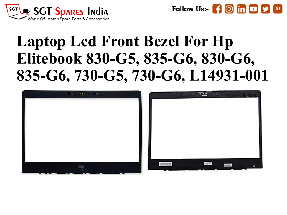 Laptop Lcd Front Bezel For Hp
Elitebook 830-G5, 835-G6, 830-G6, 835-G6, 730-G5, 730-G6, L14931-001