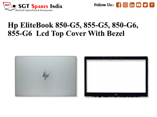 LAPTOP LCD TOP COVER WITH BAZEL FOR HP ELITEBOOK 850-G5,855-G5, 850-G6, 855-G6