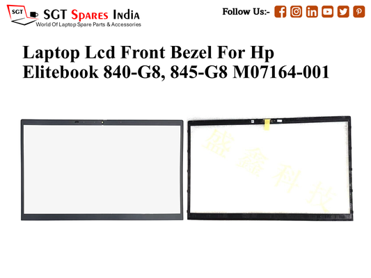 Laptop Lcd Front Bezel For Hp Elitebook 840-G8, 845-G8 M07164-001