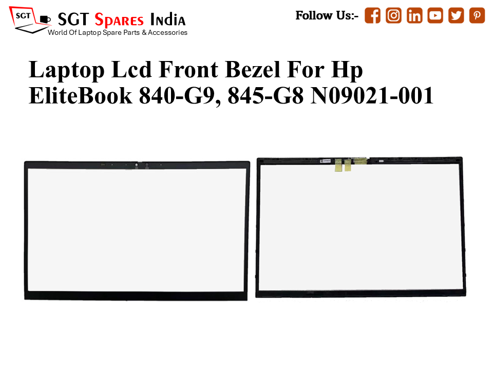 Laptop Lcd Front Bezel For Hp EliteBook 840-G9, 845-G8 N09021-001