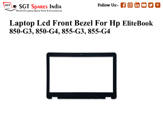 Laptop Lcd Front Bezel For Hp EliteBook 850-G3, 850-G4, 855-G3, 855-G4