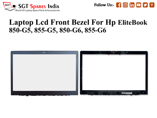 Laptop Lcd Front Bezel For Hp EliteBook 850-G5, 855-G5, 850-G6, 855-G6