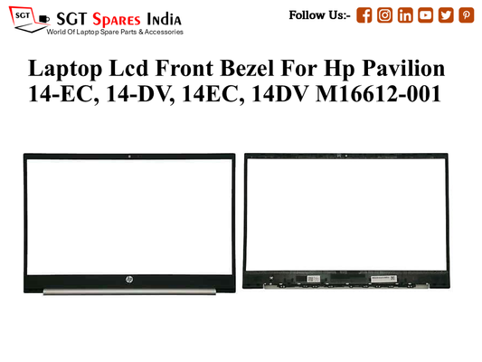 Laptop Lcd Front Bezel For Hp Pavilion 14-EC, 14-DV, 14EC, 14DV M16612-001