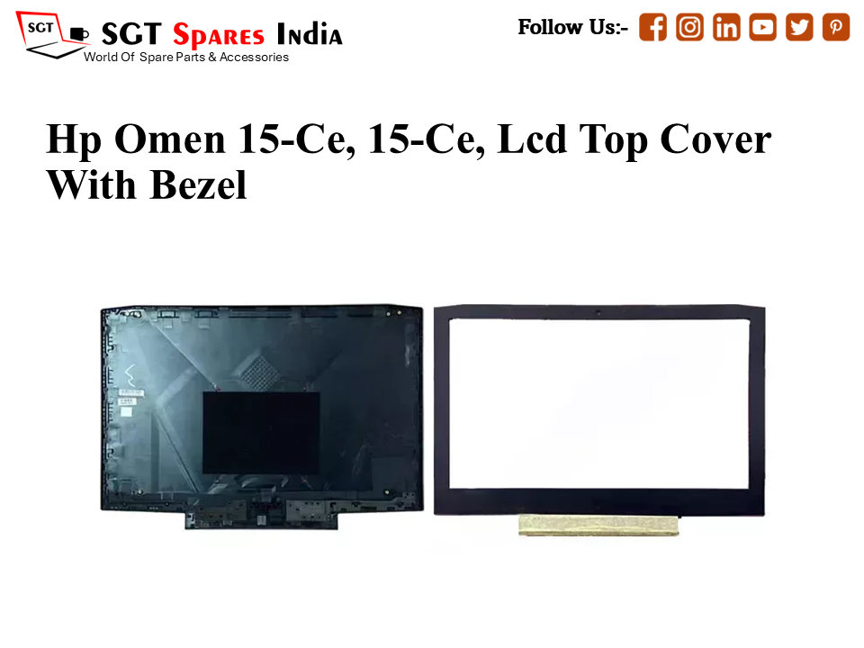 LAPTOP LCD TOP COVER WITH BAZEL FOR HP 15 CE,15-CE