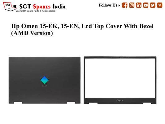 LAPTOP LCD TOP COVER WITH BAZEL FOR hp omen 15-ek 15-en,15-EK, 15-EN