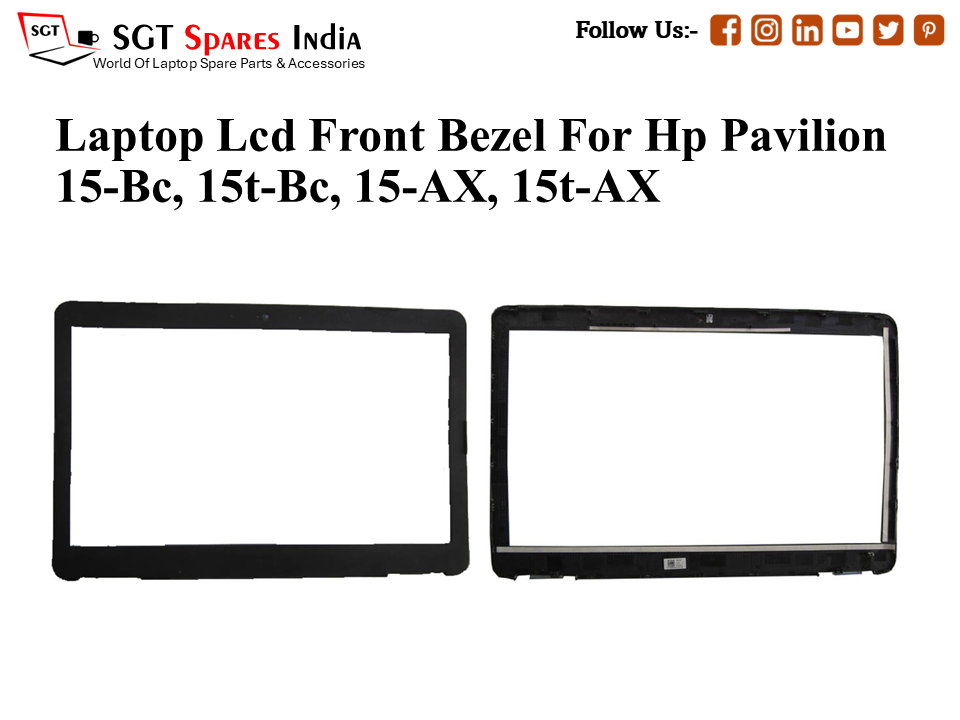 Laptop Lcd Front Bezel For Hp Pavilion 15-Bc, 15t-Bc, 15-AX, 15t-AX