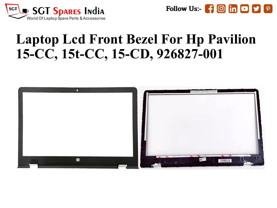 Laptop Lcd Front Bezel For Hp Pavilion 15-CC, 15t-CC, 15-CD, 926827-001