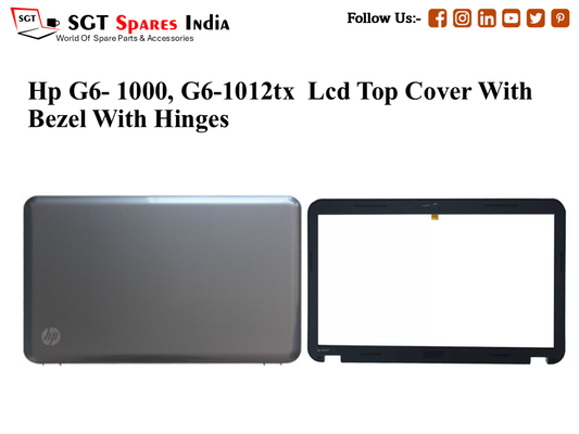 LAPTOP LCD TOP COVER WITH BAZEL FOR HP G6-1000,G6-1012TX