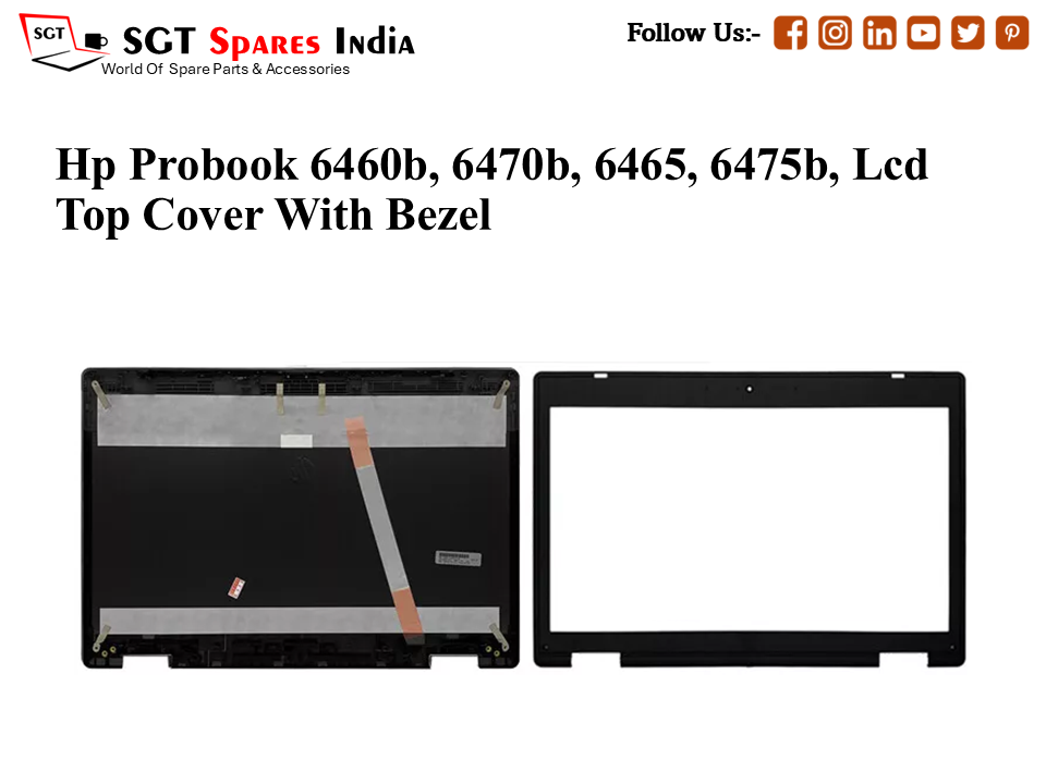 LAPTOP LCD TOP COVER WITH BAZEL FOR hp probook 6460b,6470B, 6465, 6475B