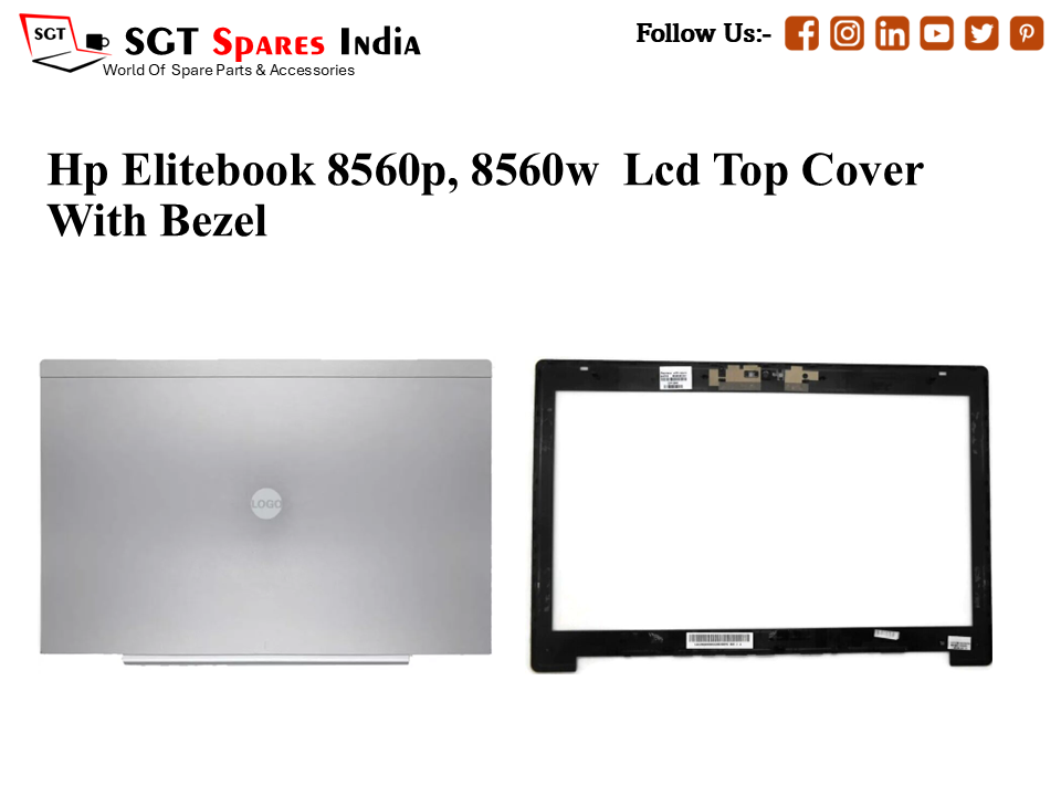 LAPTOP LCD TOP COVER WITH BAZEL FOR hp elitebook 8560p,8560W, 8570p