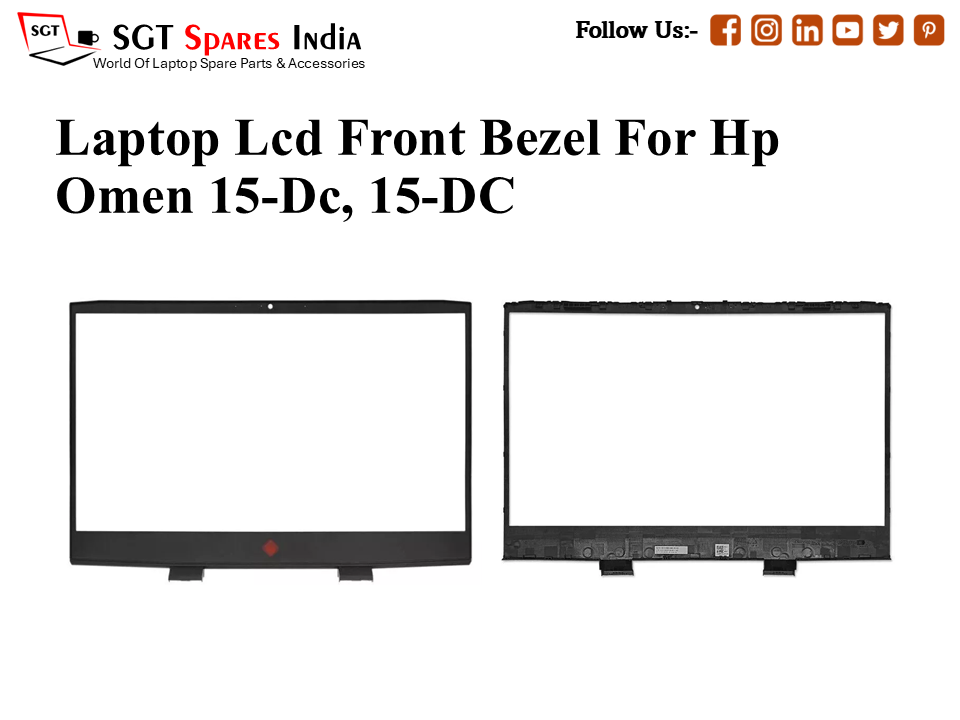 Laptop Lcd Front Bezel For Hp Omen 15-Dc, 15-DC