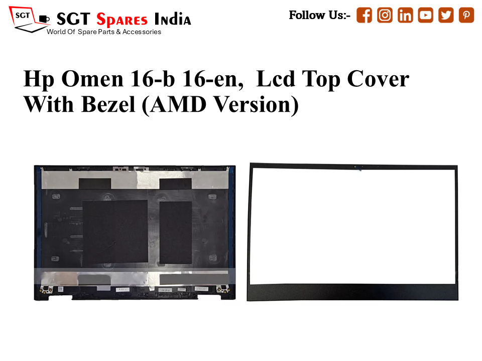 LAPTOP LCD TOP COVER WITH BAZEL FOR hp omen 16-b 16-en,