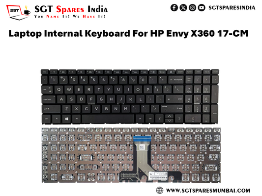 Laptop Internal Keyboard For HP Envy X360 17-CM