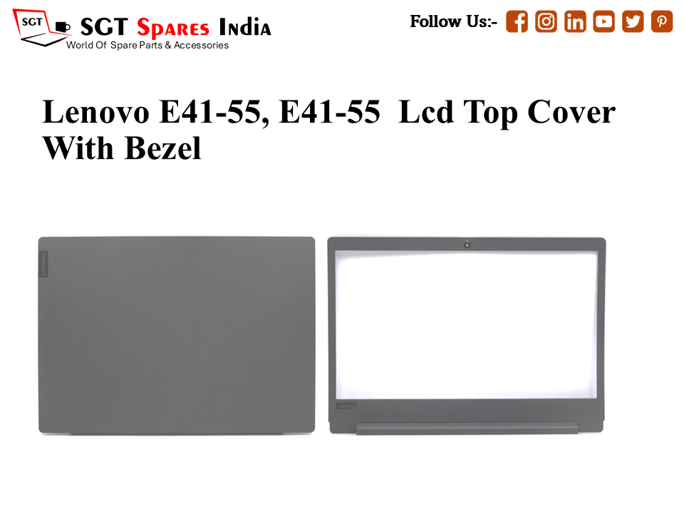 LAPTOP LCD TOP COVER WITH BAZEL FOR LENOVO E41-55, E41-55