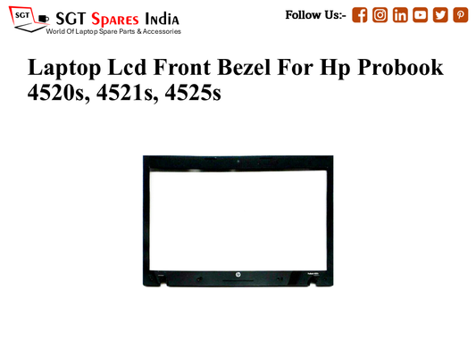 Laptop Lcd Front Bezel For Hp Probook 4520s, 4521s, 4525s