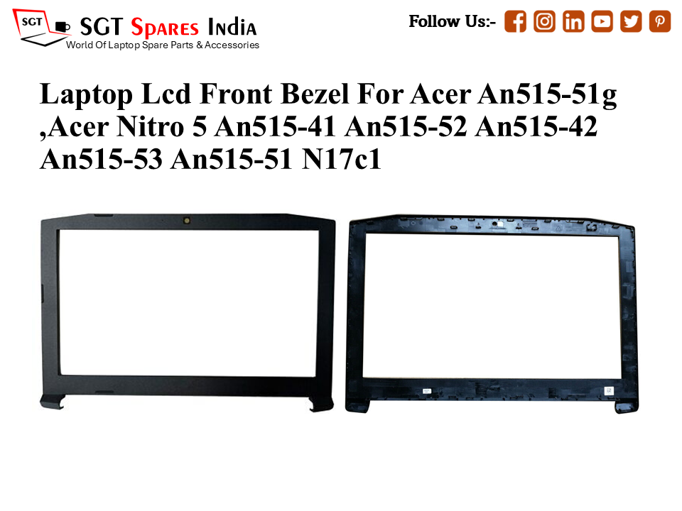 Laptop Lcd Front Bezel For Acer An515-51g
,Acer Nitro 5 An515-41 An515-52 An515-42 An515-53 An515-51 N17c1