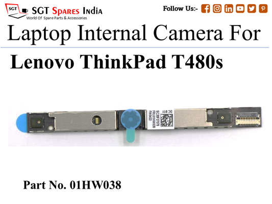 Le-novo 01HW038 Laptop Internal Camera For Lenovo ThinkPad T480s