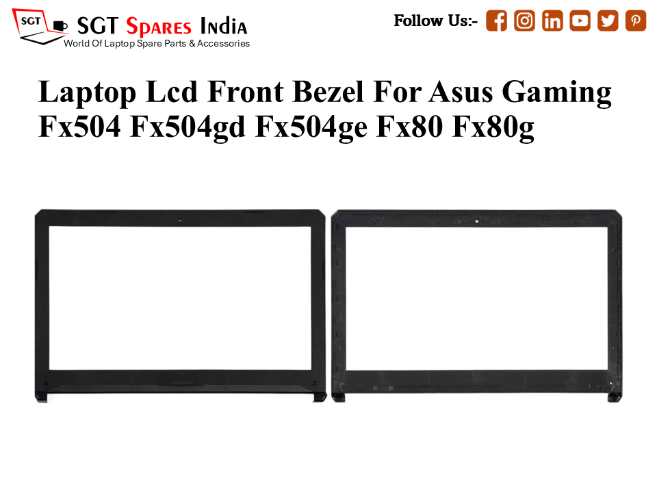 Laptop Lcd Front Bezel For Asus Gaming Fx504 Fx504gd Fx504ge Fx80 Fx80g