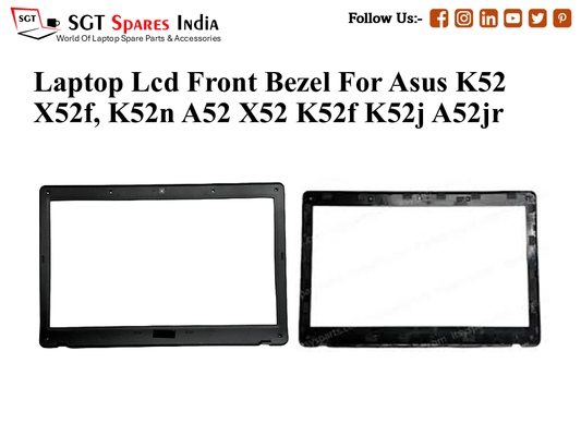 Laptop Lcd Front Bezel For Asus K52 X52f, K52n A52 X52 K52f K52j A52jr