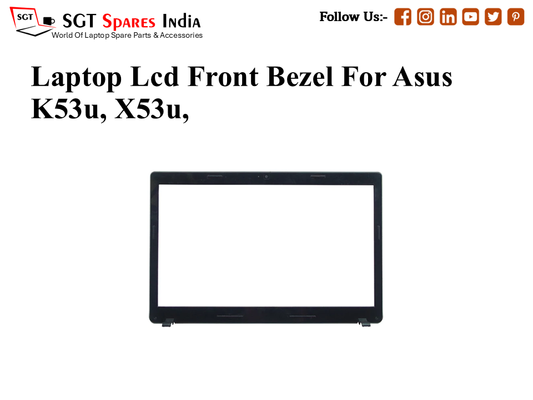 Laptop Lcd Front Bezel For Asus K53u, X53u,