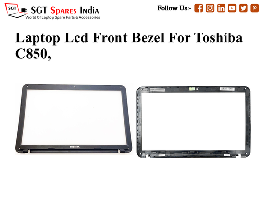 Laptop Lcd Front Bezel For Toshiba C850,