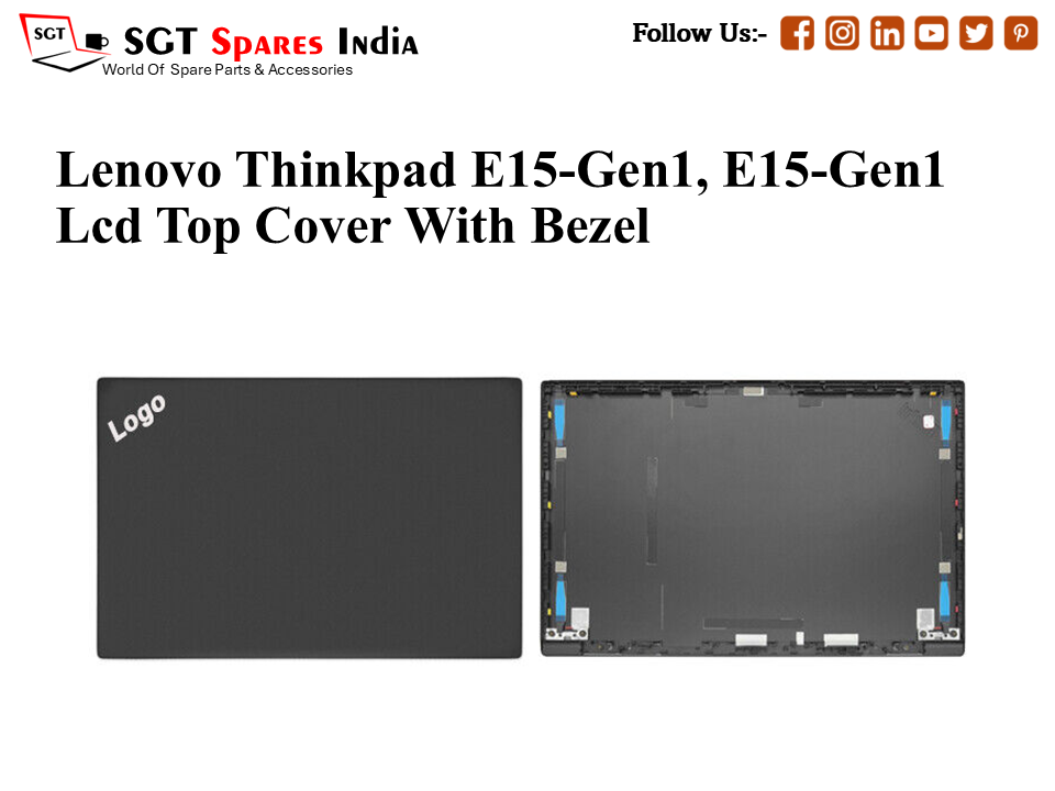 LAPTOP LCD TOP COVER WITH BAZEL FOR LENOVO THINKPAD E15-GEN1,E15-GEN1