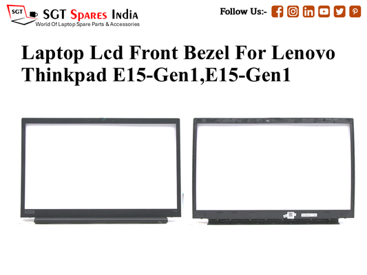 Laptop Lcd Front Bezel For Lenovo Thinkpad E15-Gen1,E15-Gen1