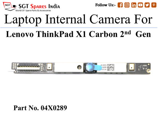 Le-novo 04X0289 Laptop Internal Camera For Lenovo ThinkPad X1 Carbon 2nd  Gen