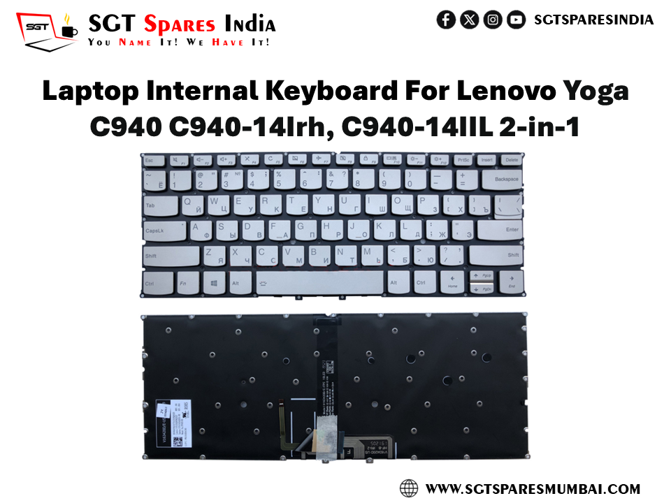 Laptop Internal Keyboard For Lenovo Yoga C940 C940-14Irh, C940-14IIL 2-in-1