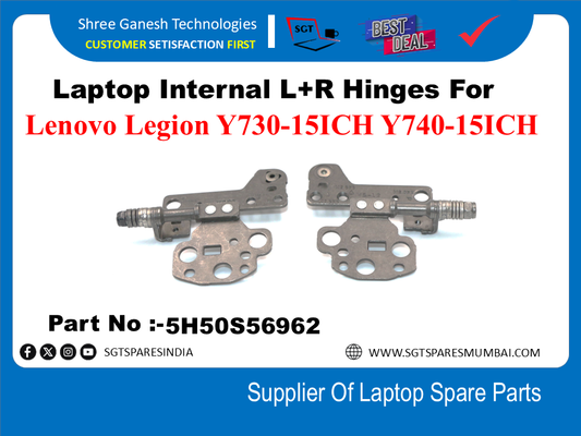 Laptop Internal L+R Hinges For Lenovo Legion Y730-15ICH Y740-15ICH Part No :-5H50S56962