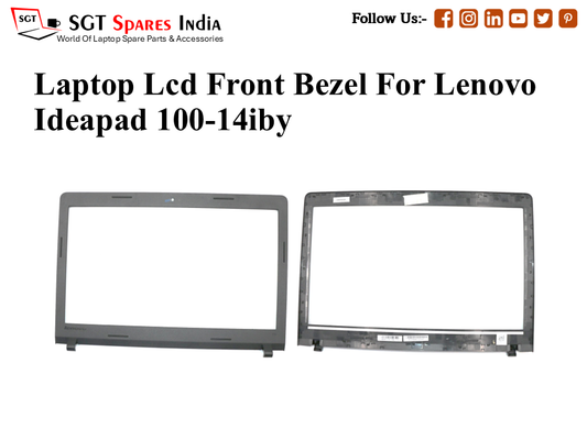 Laptop Lcd Front Bezel For Lenovo Ideapad 100-14iby