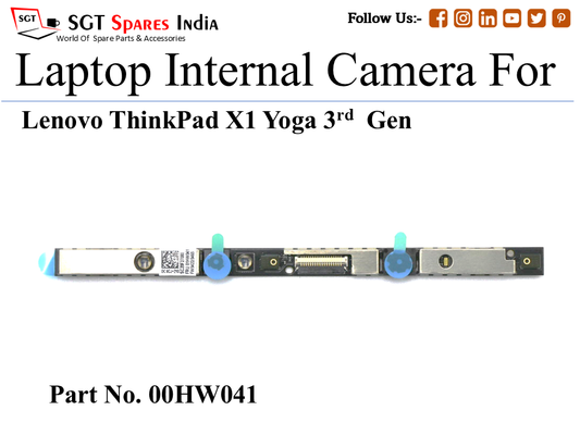Le-novo 00HW041 Laptop Internal Camera For Lenovo ThinkPad X1 Yoga 3rd  Gen