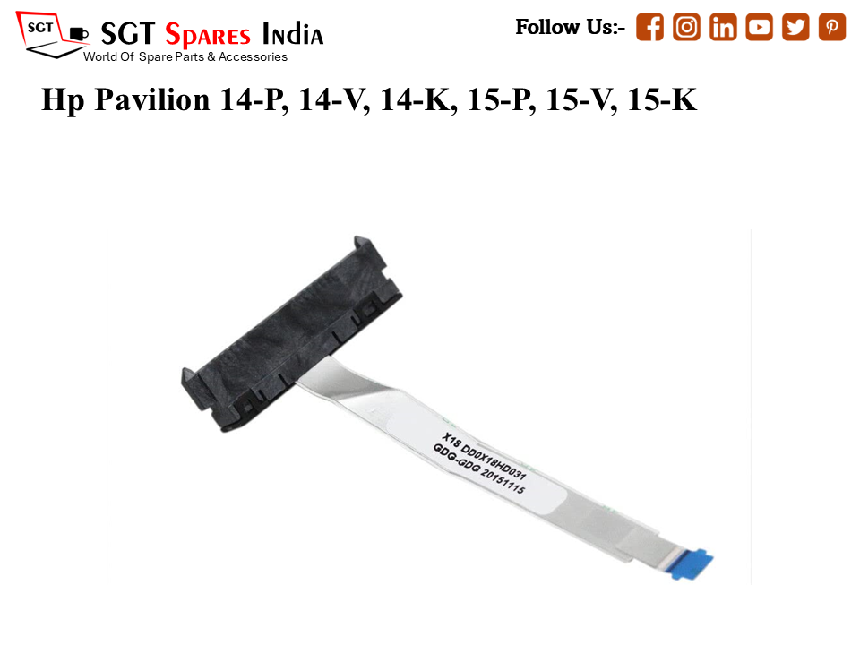 H-p Pavilion 14-P, 14-V, 14-K, 15-P, 15-V, 15-K   Laptop Hard-Disk (HDD) Cable