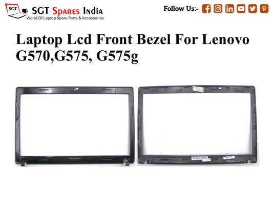 Laptop Lcd Front Bezel For Lenovo G570,G575, G575g