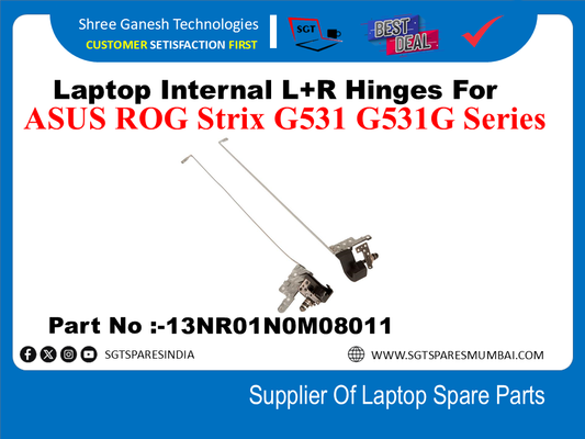 Laptop Internal L+R Hinges For Asus ROG Strix G531 G531G Series  Part No :-13NR01N0M08011