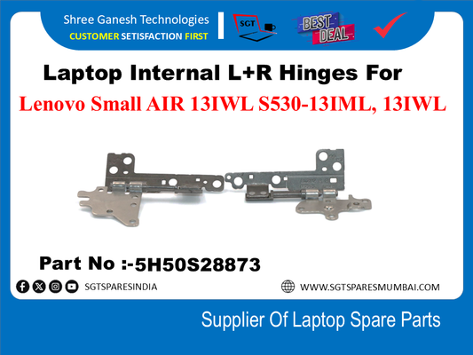 Laptop Internal L+R Hinges For Lenovo Small AIR 13TWL S530-13IML, 13TWL Part No :-5H50S8S28873