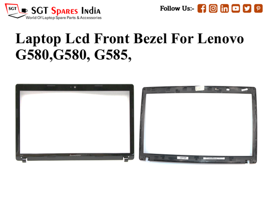 Laptop Lcd Front Bezel For Lenovo G580,G580, G585,