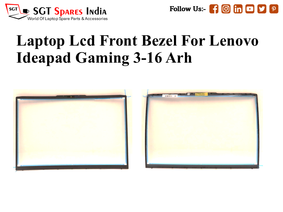 Laptop Lcd Front Bezel For Lenovo Ideapad Gaming 3-16 Arh