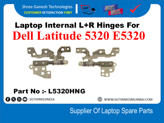 Laptop Internal L+R Hinges For Dell Latitude 5320 E5320