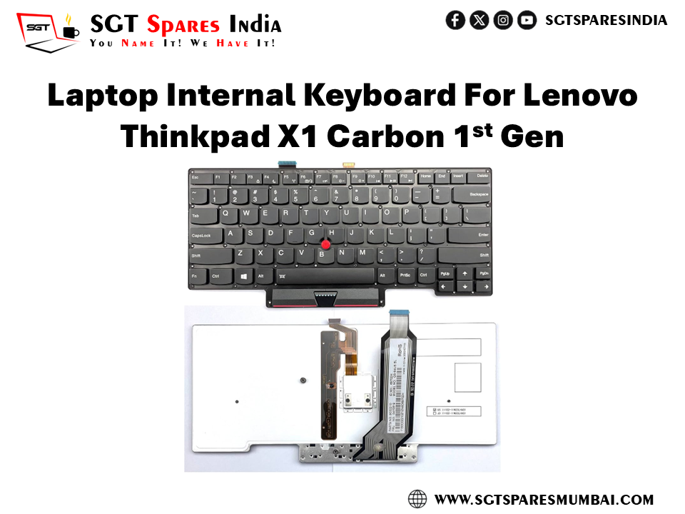 Laptop Internal Keyboard For Lenovo Thinkpad X1 Carbon 1st Gen