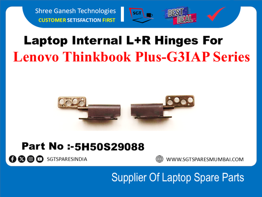 Laptop Internal L+R Hinges For Lenovo Thinkbook Plus-G3IAP Series Part No :-5H50S829088