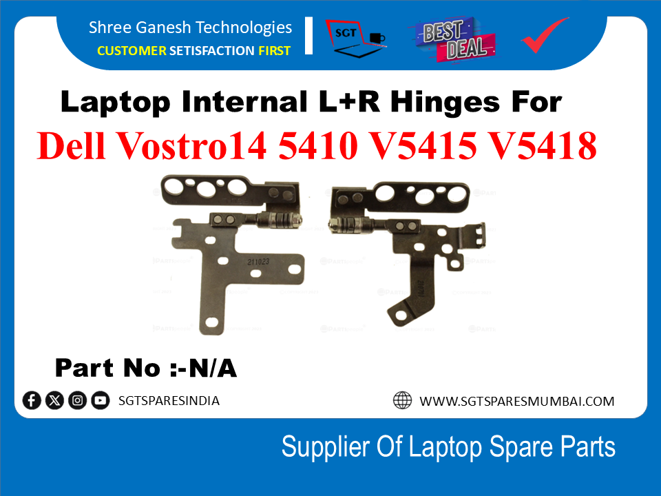 Laptop Internal L+R Hinges For Dell Vostrol4 5410 V5415 V5418