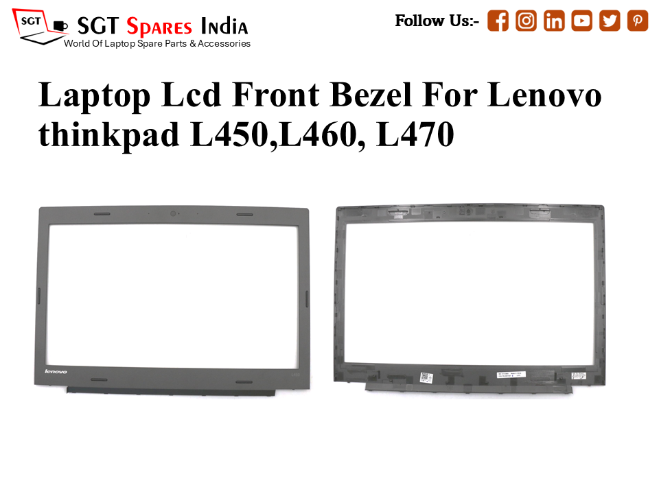 Laptop Lcd Front Bezel For Lenovo thinkpad L450,L460, L470