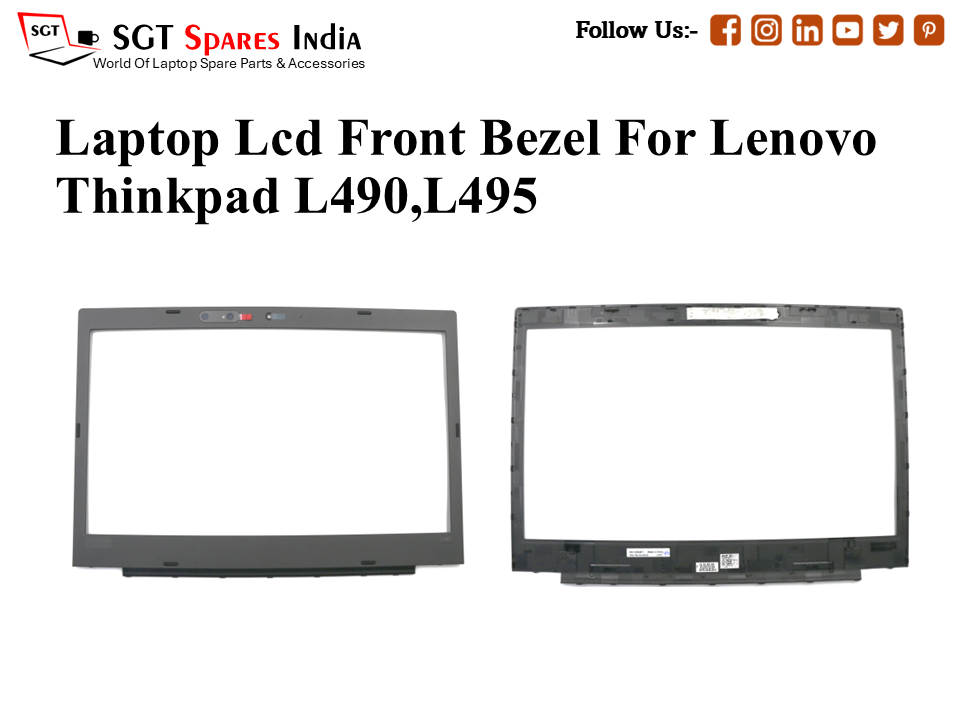 Laptop Lcd Front Bezel For Lenovo Thinkpad L490,L495