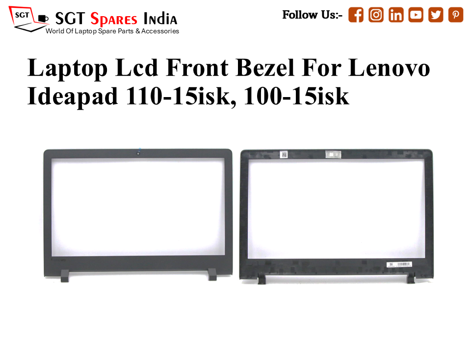 Laptop Lcd Front Bezel For Lenovo Ideapad 110-15isk, 100-15isk