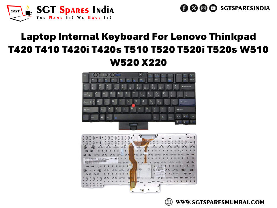 Laptop Internal Keyboard For Lenovo Thinkpad T420 T410 T420i T420s T510 T520 T520i T520s W510 W520 X220