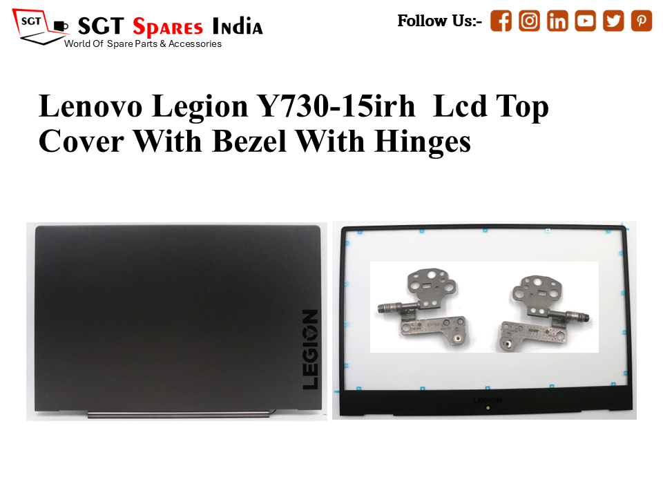 LAPTOP LCD TOP COVER WITH BAZEL FOR LENOVO LEGION Y730-15IRH,