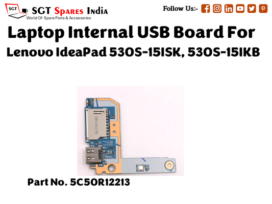 laptop Internal USB or IO board For Lenovo IdeaPad 530S 15ISK, 530S 15IKB Part no. 5C50R12213